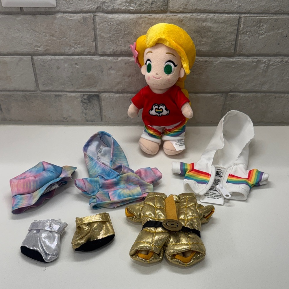 Disney nuiMOs Rapunzel Plush Doll with Accessories